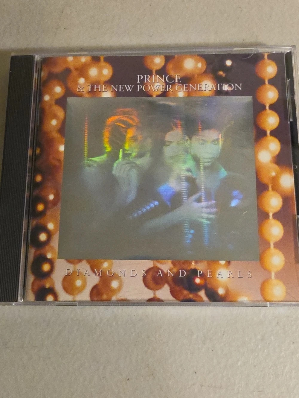 Prince Diamonds and Pearls CD Brown & Orange